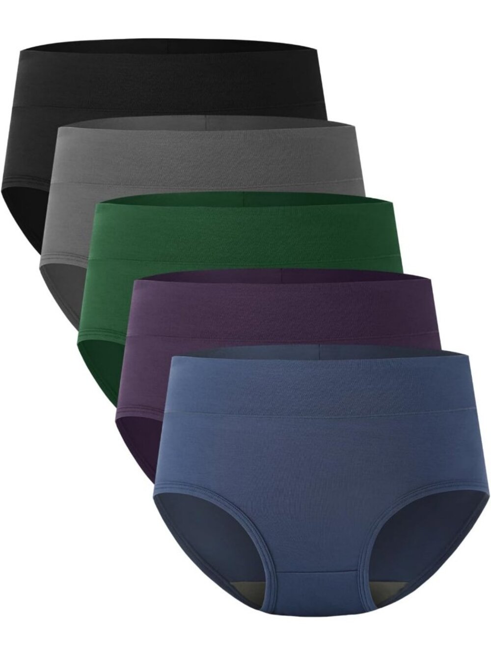 High-Waisted Bamboo Briefs for Women | Soft, Comfortable Ladies Panties